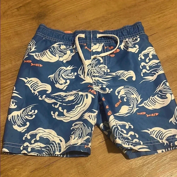 Old Navy Other - Old Navy Toddler Blue Wave Swim Shorts